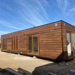 Contenedor Habitacional Modular González 12×3,0 m – Casa Prefabricada de 36 m²