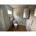 Oficina Contenedor Modular 6,00 x 2,40 m | Completamente Equipada con Baño, Ducha y Cocina - Imagen 4